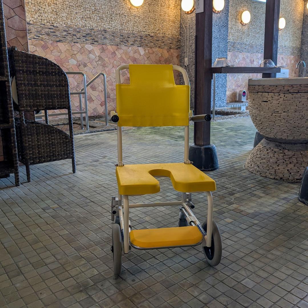 シャワーキャリー大浴場にて貸出(男女湯とも)