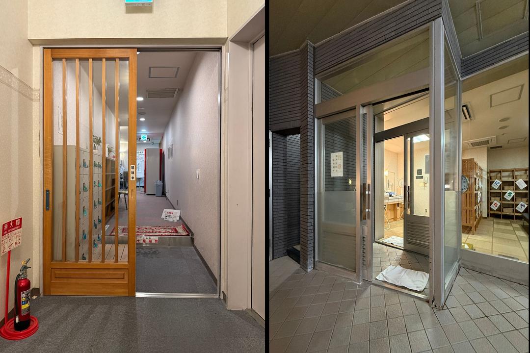 大浴場出入り口