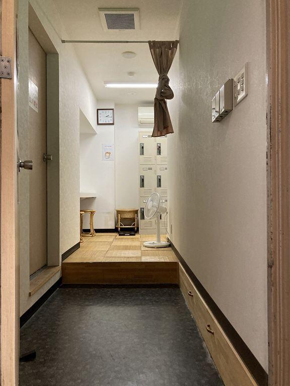 大浴場入口段差あり