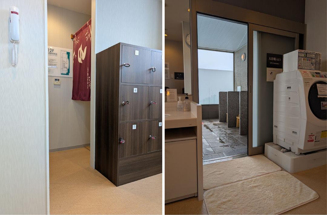 大浴場女湯出入口