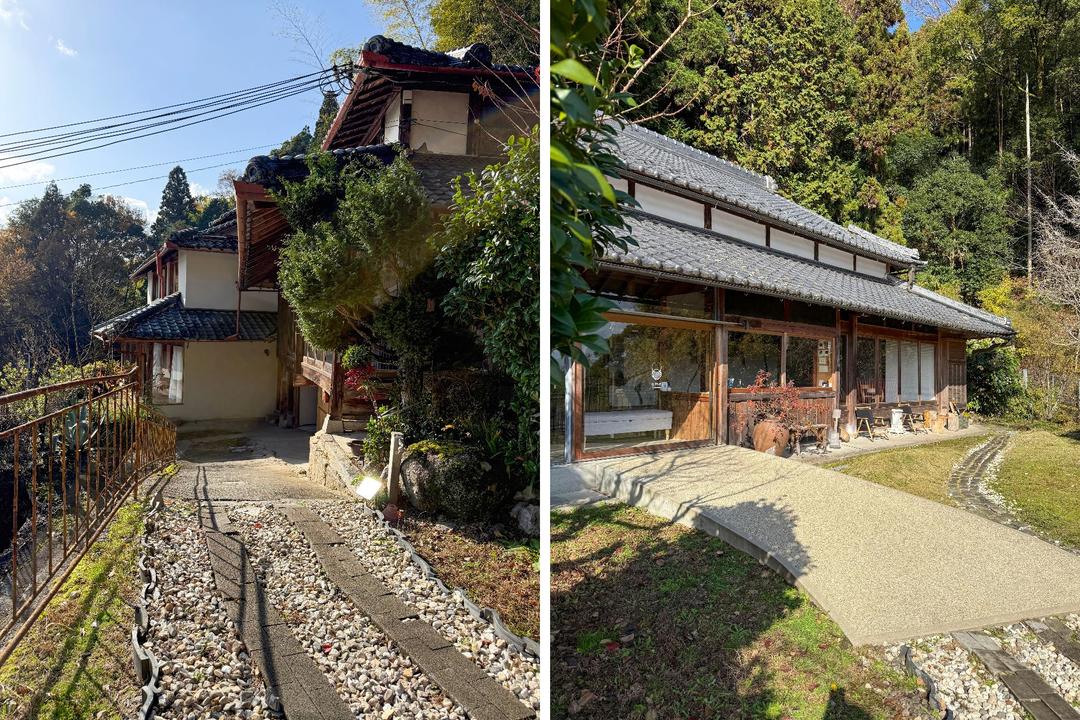 エントランス前。スタッフにてお手伝いします。