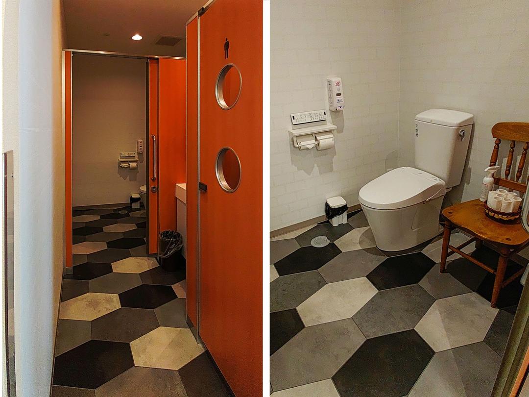 4F大浴場隣共用トイレ(出入口幅73cm)